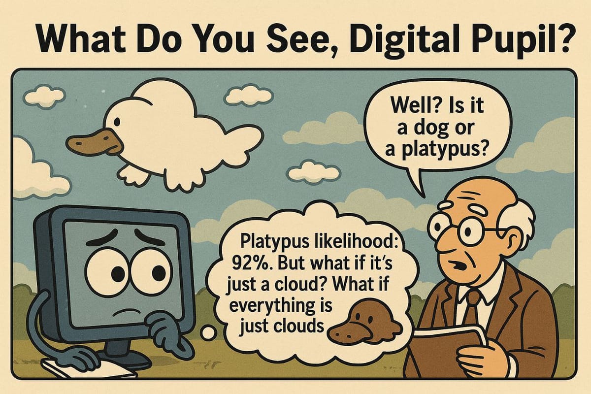 Artificial Intelligence: How Does a Digital Pupil Understand the World?