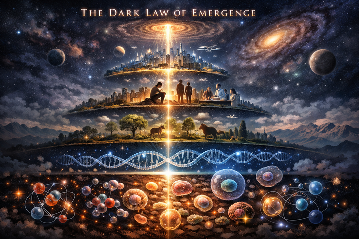 The Dark Law of Emergence